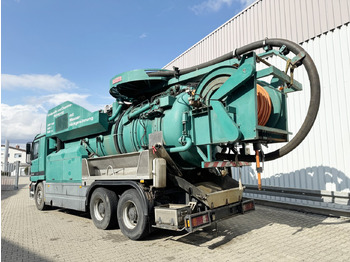Camión Mercedes-Benz Actros 3348 6x4 Actros 3348 6x4, V8, Kroll Saug-/Spülwagen ca. 14m³, Wasserrückgewinnung, Funk: foto 3