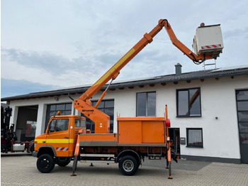 Camión con plataforma elevadora Mercedes-Benz Vario 814 DA 4x4 Ruthmann T 170: foto 2