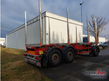 Remolque maderero RIEDLER RUH 327 - Holztransporter: foto 1
