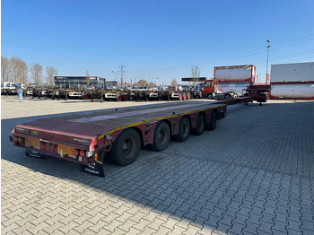 Semirremolque góndola rebajadas Broshuis 5ABSD-68/2, FIVE AXLE HYDRAULIC STEERED DOUBLE EXTENDABLE (27m) SEMI LOW LOADER: foto 5