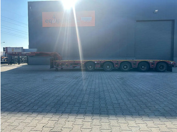 Semirremolque góndola rebajadas Broshuis 5ABSD-68/2, FIVE AXLE HYDRAULIC STEERED DOUBLE EXTENDABLE (27m) SEMI LOW LOADER: foto 4