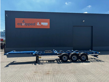 Semirremolque portacontenedore/ Intercambiable Groenewegen 40FT HC-chassis, BPW+Drum, liftaxle, NL-Chassis: foto 2