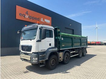 Camión volquete MAN TGS 35.440 AJK HARDOX KIPPER (16.5m3), 8x4, MANUAL, EURO-5, TWIN-STEER, BIG AXLES: foto 2
