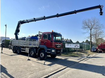 Camión grúa MAN TGS 35.420 8x4 + CRANE HIAB X-HIPRO 302 EP-5 - 192.000km - ROTATOR - 5/6 F - PLATFORM 6m55 - AIR SUSPENSION - TUV 06/2025 - TOP CONDITION: foto 2