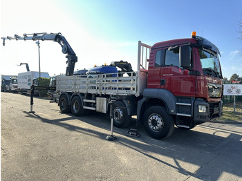 Camión grúa MAN TGS 35.420 8x4 + CRANE HIAB X-HIPRO 302 EP-5 - 192.000km - ROTATOR - 5/6 F - PLATFORM 6m55 - AIR SUSPENSION - TUV 06/2025 - TOP CONDITION: foto 3