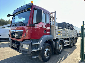 Camión grúa MAN TGS 35.420 8x4 + CRANE HIAB X-HIPRO 302 EP-5 - 192.000km - ROTATOR - 5/6 F - PLATFORM 6m55 - AIR SUSPENSION - TUV 06/2025 - TOP CONDITION: foto 5