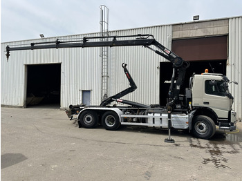 Camión multibasculante, Camión grúa Volvo FM 370 6x2 HOOKLIFT 21T + CRANE HIAB 144 E-4 HIDUO - ENGINE / GEARBOX OK - CHASSIS OK - RUNNING + DRIVING - BE TRUCK: foto 5