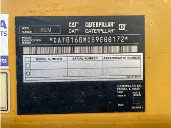Grader Cat 160M (140): foto 5