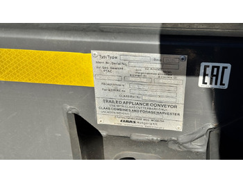 Cosechadora de granos CLAAS VARIO 1080   Schneidwerkswagen: foto 4