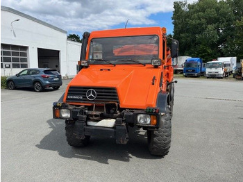 Camión volquete UNIMOG