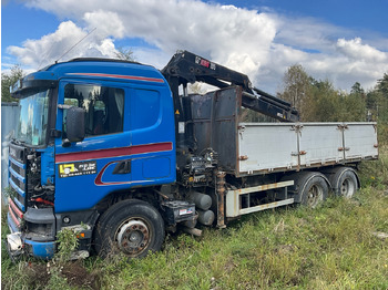 Camión grúa SCANIA 124