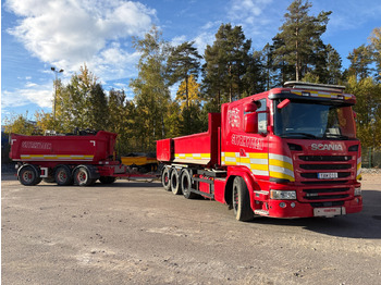 Camión multibasculante SCANIA G 490