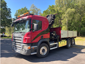 Camión caja abierta SCANIA P 340