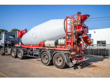 Semirremolque hormigonera DE BUF BETON MIXER/MALAXEUR/MISCHER 12M3: foto 4