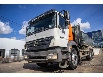 Camión volquete, Camión grúa Mercedes AXOR 2533 L - HIAB 244 E-4 HIPRO: foto 2