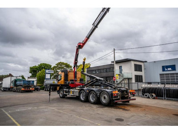 Camión multibasculante, Camión grúa Volvo FMX 430-8x4+HMF 2820/6xhydr.: foto 5