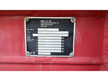 Leasing para MOL KF85F/20T/37AI (BELGIAN TRAILER / DRUM BRAKES / FREINES TAMBOUR / BPW AXLES) MOL KF85F/20T/37AI (BELGIAN TRAILER / DRUM BRAKES / FREINES TAMBOUR / BPW AXLES): foto 3