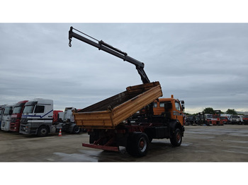 Camión volquete, Camión grúa Mercedes-Benz SK 1735 (V8 2X TURBO / 4X4 / PARFAIT ETAT !!!! / GRUE / LAMES / GRAND PONT / TOP CONDITION !!!): foto 5