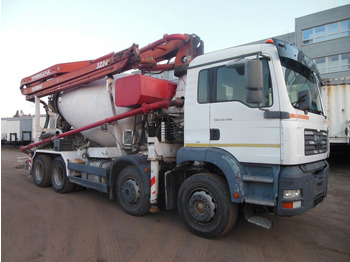 Leasing para MAN TGA 35.410, 8X4, MIX + PUMPE 24M  MAN TGA 35.410, 8X4, MIX + PUMPE 24M: foto 2