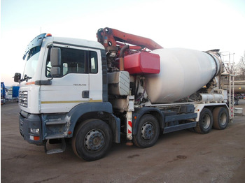 Leasing para MAN TGA 35.410, 8X4, MIX + PUMPE 24M  MAN TGA 35.410, 8X4, MIX + PUMPE 24M: foto 1