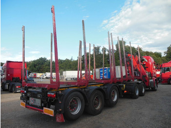 Camión forestal, Camión grúa Scania R450,6X4, KRAN, EPSILON 170 + UMIKOV TELESKOP: foto 3