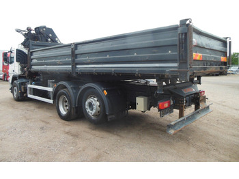 Camión volquete, Camión grúa Volvo FM 410, 6X2, DREISEITEN KIPPER, HIAB XS 211: foto 4