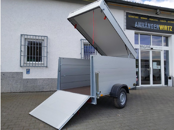 Remolque caja cerrada ALUBOXX Deckelanhänger GTB 1200 VT2 251x126x118cm Heckrampe (S) 1160kg Winter Aktion: foto 4