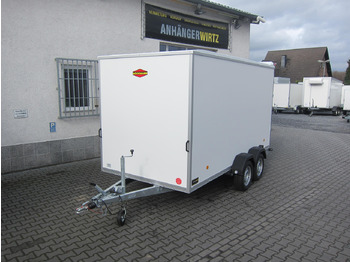 Remolque caja cerrada Böckmann Koffer KT 4018/27 H weiß 400x185x200cm +Auffahrrampe (XL) 2700kg: foto 4