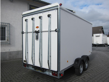 Remolque caja cerrada Böckmann Koffer KT 4018/27 H weiß 400x185x200cm +Auffahrrampe (XL) 2700kg: foto 3