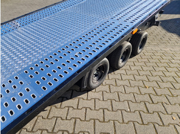 Remolque portavehículos Cartrailer Expert 3560 easyload black 600x216cm hydr. kippbar Premium black Tridem 10" 100kmH 3500kg: foto 3