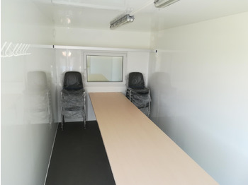 Casa contenedor, Remolque Mobiles Büro 612x222x220cm Tür + Fenster + WC Raum (XXXL) 2000kg: foto 5