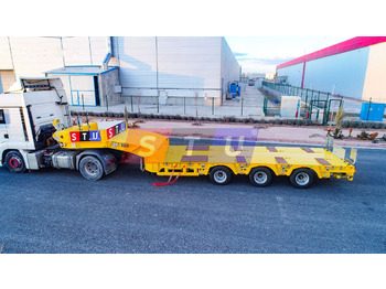 Semirremolque góndola rebajadas nuevo STU 3 Axle Hydraulic Steering Low Loader: foto 2