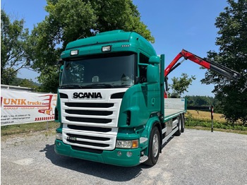Camión caja abierta SCANIA R 480