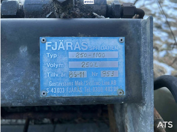 Esparcidor de sal Fjaras sand spreader 250L: foto 3 Esparcidor de sal Fjaras sand spreader 250L: foto 3