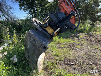 Excavadora de ruedas Hitachi ZX140 W-5B with rotor and planer bucket: foto 5