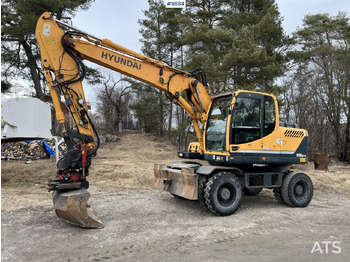 Excavadora de ruedas HYUNDAI