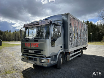 Camión caja cerrada IVECO 85 E18 Box Truck with tail lift (VIDEO): foto 2