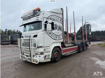 Camión forestal SCANIA R 520