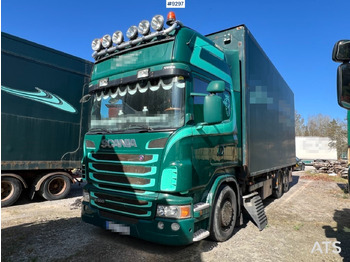 Camión caja cerrada SCANIA R 500