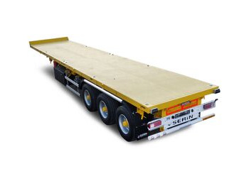 Semirremolque plataforma/ Caja abierta SERIN