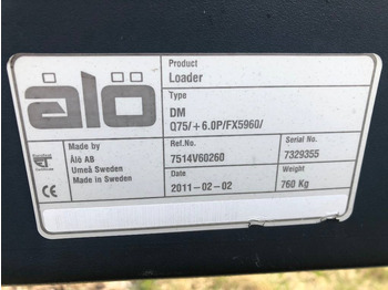 Cargador frontal para tractor Reservdelar / Parts till Ålö / Trima Q75 Quicke: foto 3 Cargador frontal para tractor Reservdelar / Parts till Ålö / Trima Q75 Quicke: foto 3