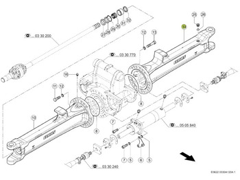 Eje posterior JAGUAR