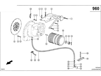 Motor y piezas CLAAS