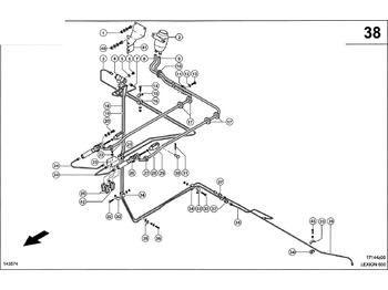 Piezas de freno CLAAS