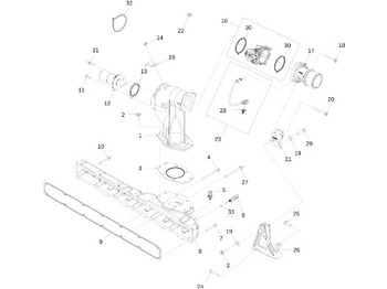 Sistema de admisión de aire JOHN DEERE