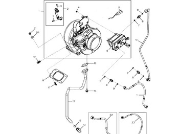 Turbocompresor JOHN DEERE
