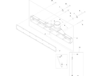 Sistema de admisión de aire JOHN DEERE