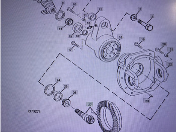 Transmisión JOHN DEERE