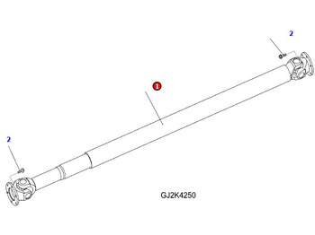 Árbol de transmisión KOMATSU