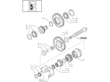 Transmisión NEW HOLLAND